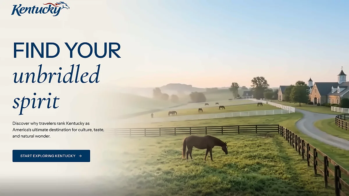 Explore Kentucky website screenshot